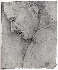Head Of A Man In Profile — Luca Signorelli