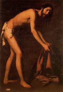 Cristo Flagelado Recoge Su Túnica — Francisco De Zurbarán, Baroque