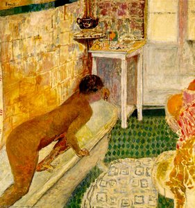 La Sortie De La Baignoire, Ca Priv — Pierre Bonnard, Nabis