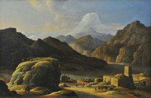 Mountain Landscape (kazbek) — Nikanor Grigorievich Chernetsov