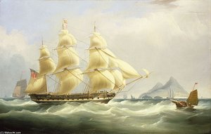 East Indiaman Asia — William John Huggins