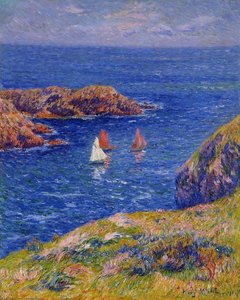 Henry Ouessant calm sea Sun