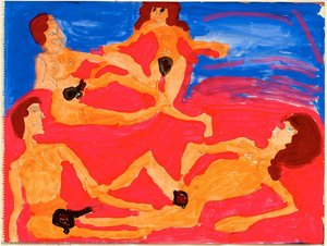 Minnie And Her Friends — Georgia Speller, Expressionism