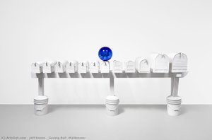 Gazing Ball (mailboxes) — Jeff Koons