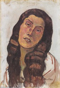 Valentine Gode Darel, With Disheveled Hair — Ferdinand Hodler