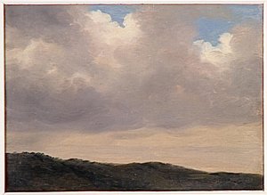 Ciel A La Villa Borghese — Pierre-henri De Valenciennes, French Romanticism