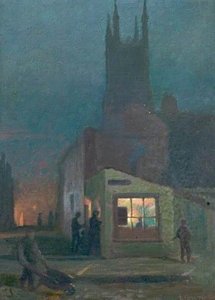 Darley Lane And Bridge Gate Corner, Derby — Ernest Townsend