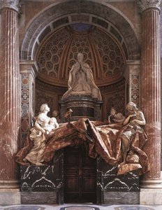 Tomb Of Pope Alexander (chigi) Vii — Gian Lorenzo Bernini