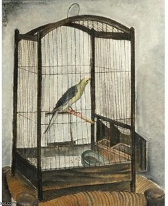 La Cage À Oiseau — Léonard Tsuguharu Foujita