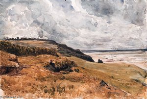 At The Seaside — Paul Huet