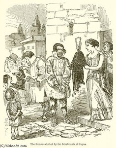 The Romans Clothed By The Inhabitants Of Capua — John Leech
