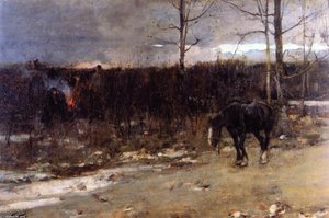 Gypsy Fires Are Burning For Daylight's Past And Gone — James Guthrie