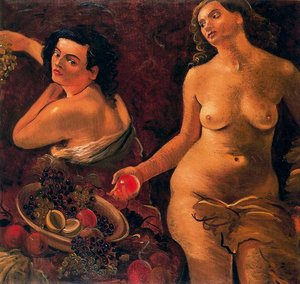 Two Naked Women And Still Life — André Derain
