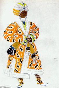 Le Dieu Bleu A Young Rajah — Léon Bakst