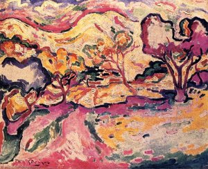 Landscape At Ciotat — Georges Braque, Fauvism