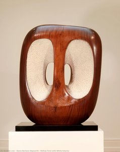 Hollow Form With White Interior — Barbara Hepworth, Modern Sculpture