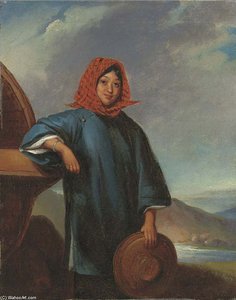 Portrait Of A Tanka Girl — George Chinnery