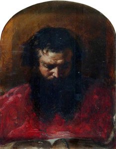 Head Of A Cardinal — William Etty