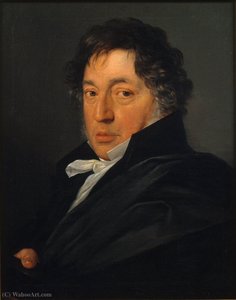 Portrait Of The Painter Zacarías González Velázquez — Zacarías González Velázquez