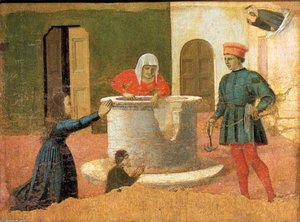 Polyptych of St Anthony: St Elizabeth Saves a Boy