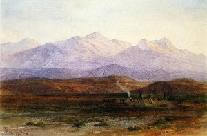 Indian Camp near Celilo