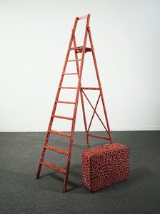 Suitcase, Stepladder — Yayoi Kusama
