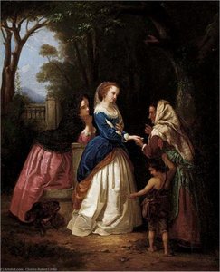 The Fortune Teller — Charles Robert Leslie