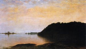 Evening On Contentment Island — John Frederick Kensett