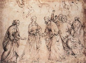 Study — Domenico Ghirlandaio, Early Renaissance