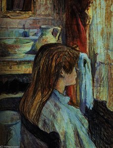 Woman To The Window — Henri De Toulouse-lautrec