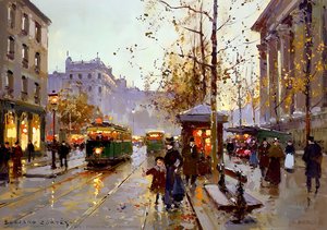 Place De La Madeleine — Edouard Cortès