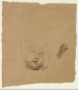 Head Of Putto — Thomas Cole