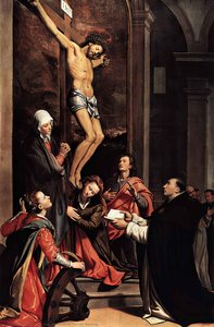 Vision Of St Thomas Aquinas — Santi Di Tito, Italian Baroque