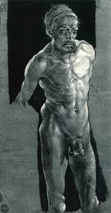 Nude Sel-portrait — Albrecht Dürer