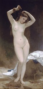 Bather — William-adolphe Bouguereau, Realism