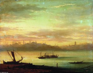 View Of The Bosporus — Ivan Konstantinovich Aivazovsky