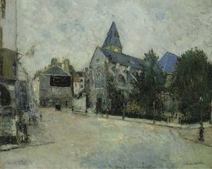 Church Of Saint-médard — Maurice Utrillo