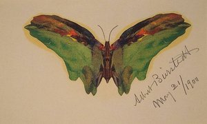 Butterfly — Albert Bierstadt