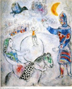 The Large Gray Circus — Marc Chagall