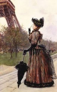 Near The Eiffel Tower — Jean Georges Béraud