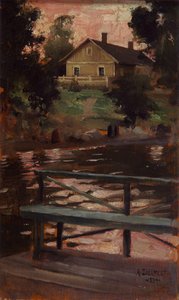 Girls In A Rowing Boat — Albert Edelfelt