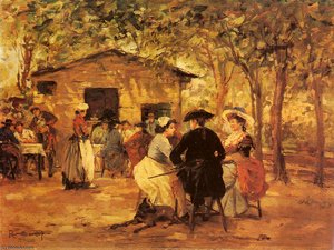 Raffaello An Outdoor Cafe — Raffaelo Sorbi