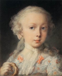Young Lady Of The Le Blond Family — Rosalba Carriera, Rococo