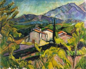 The Capuchin Monastery In Ceret — André Masson