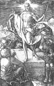 Resurrection (no. 15) — Albrecht Dürer
