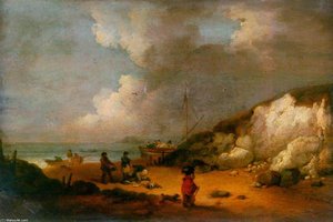 Coast Scene - — George Morland