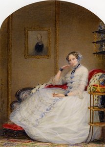Empress Alexandria Fedorovna — Christina Robertson, 19th Century Miniature Painting