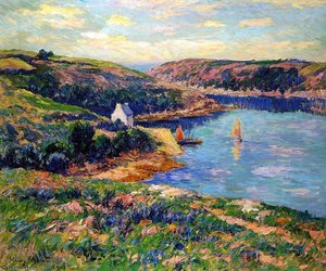 Rivi_re De Belon Sun — Henri Moret