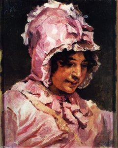 An Italian Girl — Vasily Ivanovich Surikov