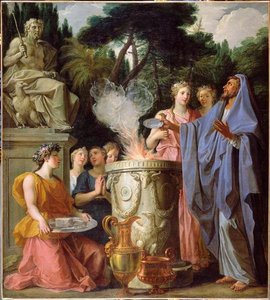 Sacrifice A Jupiter — Noel Nicolas Coypel